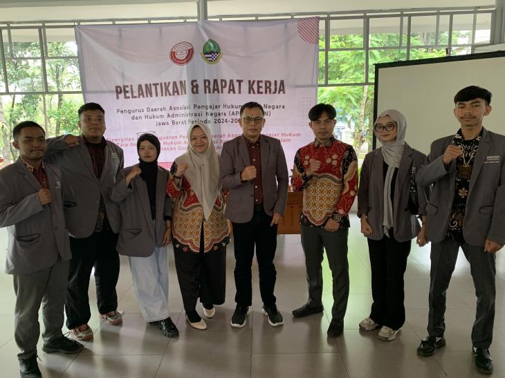 Pelantikan Dosen Hukum menjadi Pengurus APHTN Jawa Barat